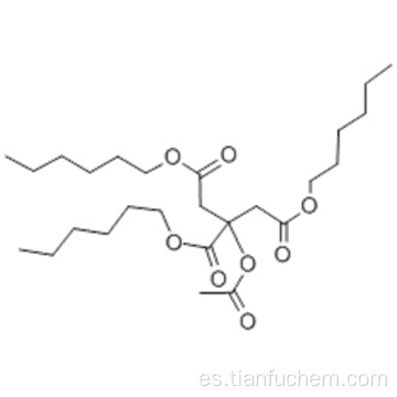 O-acetilcitrato de trihexilo CAS 24817-92-3